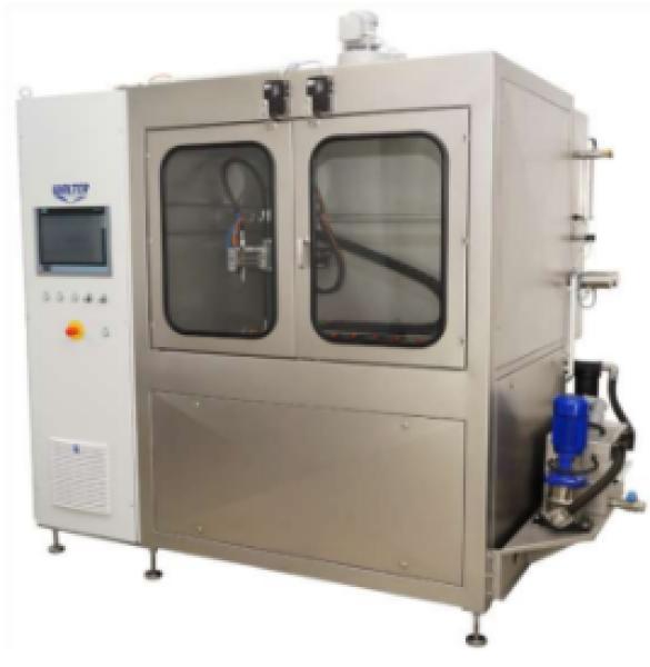 Steam jet test chamber