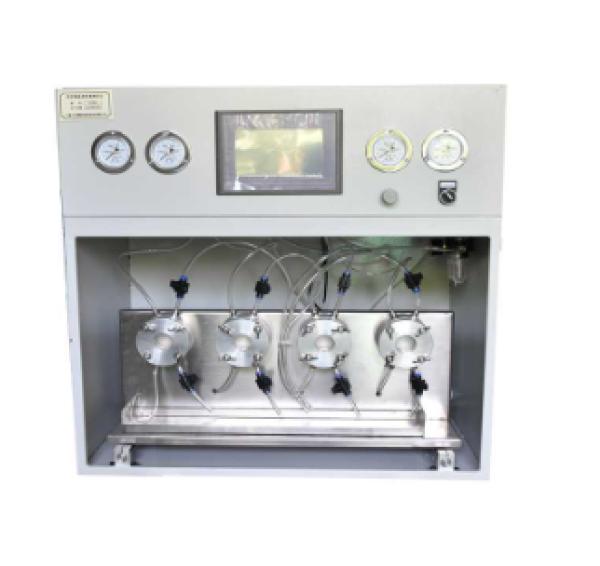 Synthetic blood penetration tester