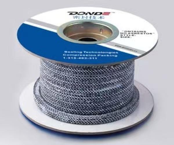 carbonized fiber braided paacking