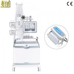 Multifunctional criolipolisis vacuum RF shock wave lipolaser slimming machine