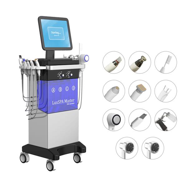Multifunctional hydra dermabrasion machine with high frequency