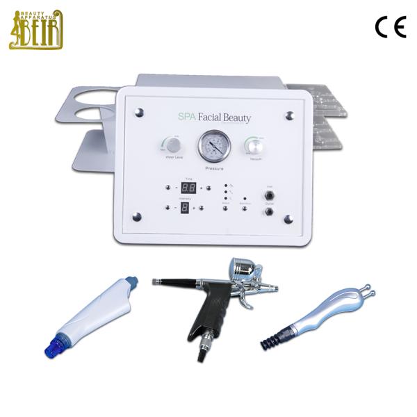 Portable 4 in 1 hydra dermabrasion bio spray gun aqua peel facial machine
