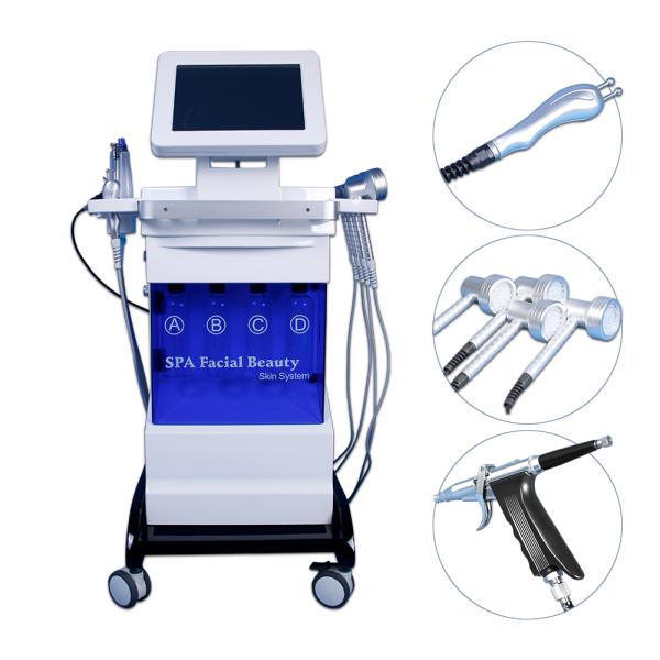 Vertical 5 in1 hydro skin peel hydra dermabrasion facial machine