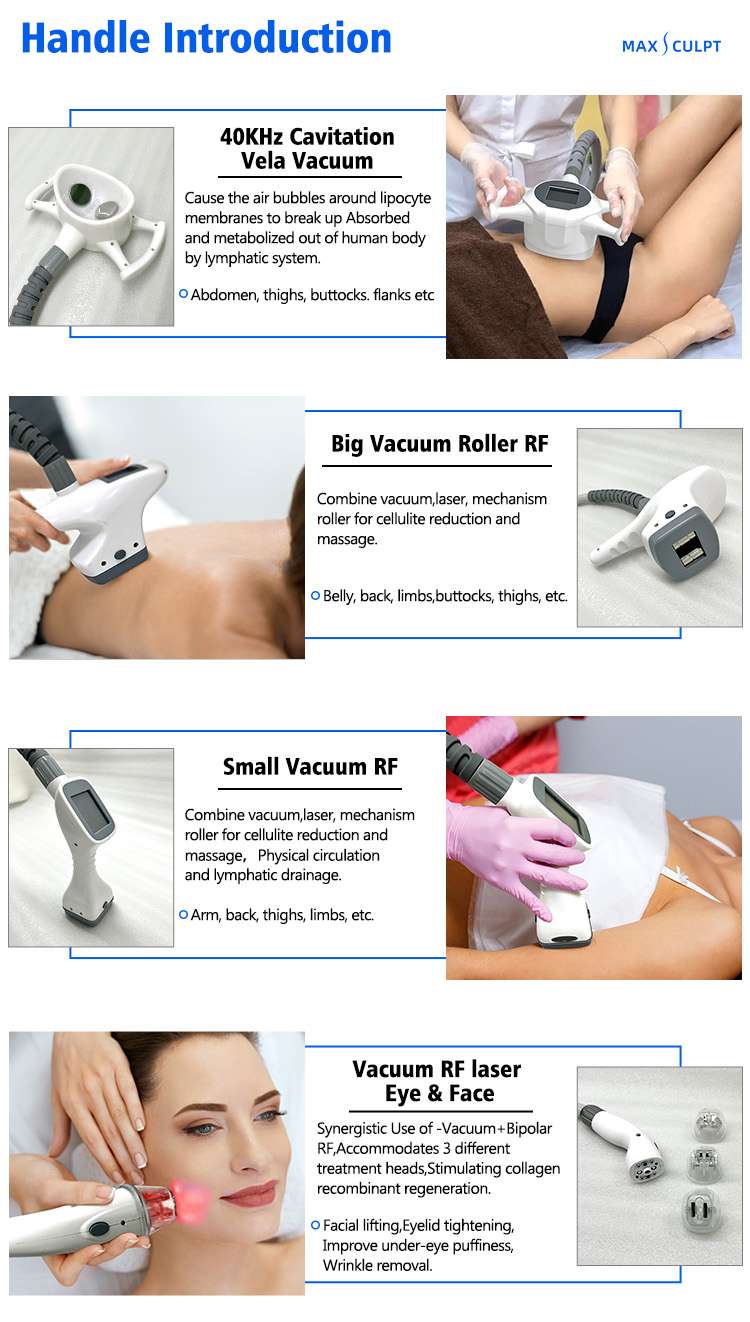 Latest 4 IN 1 Maxsculpt Body Slimming RF Vacuum Machine