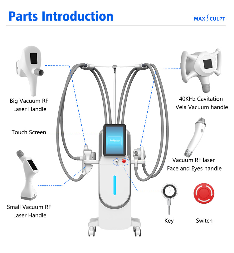 Latest 4 IN 1 Maxsculpt Body Slimming RF Vacuum Machine