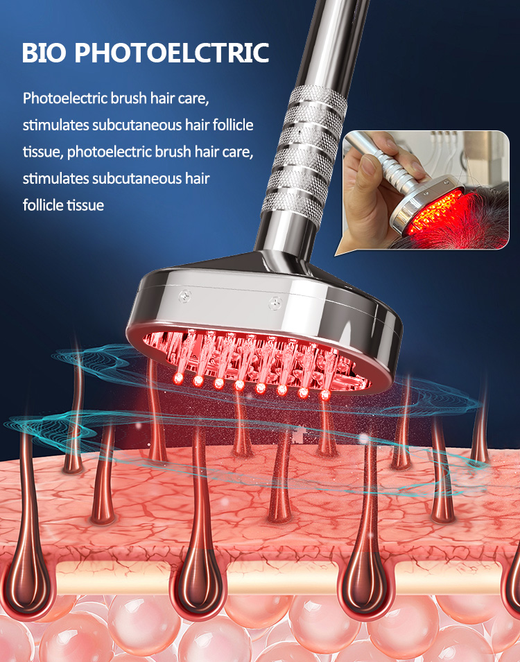 6 IN 1 Multifunctional 650nm Laser Hair Growth Machine