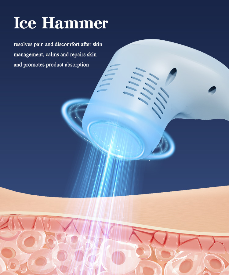 Fractional Microneedling RF Machine For Face Lifting With Gold Hammer