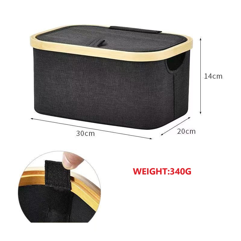 Foldable Storage Basket Bedroom Dirty Clothes Basket, LUANDRY HAMPER