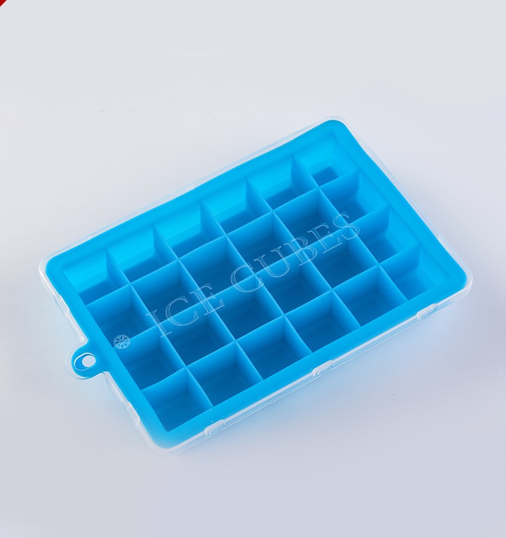 Reusable Silicone Square Ice Cube Tray BPA-Free Food Grade, silicone Ice cube