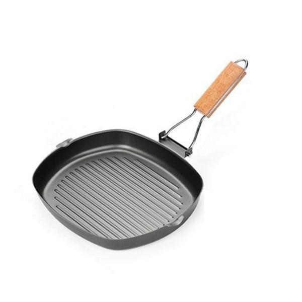 Foldable Multiple Function Dia 20cm non stick Fry Pan Grill pan for Picnic