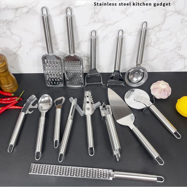 hot selling Cookware Stainless Steel Utensils Set Kitchen Accessories Cooking Tools Kitchen Gadgets Sets