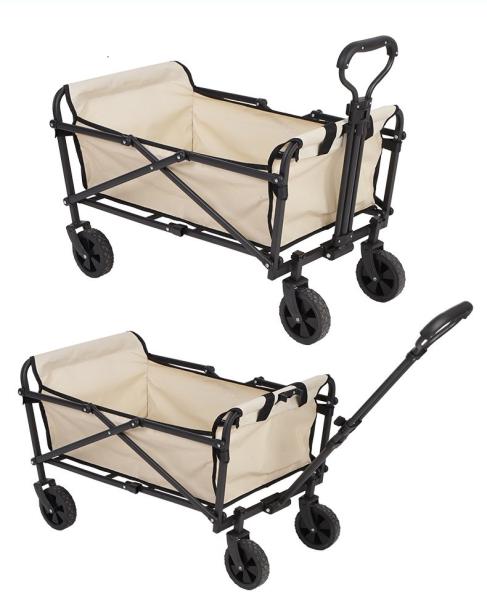 Hot Selling Heavy Duty Camping Cart Trolley Outdoor Portable Camping Trolley Wagon Camping Vehicle