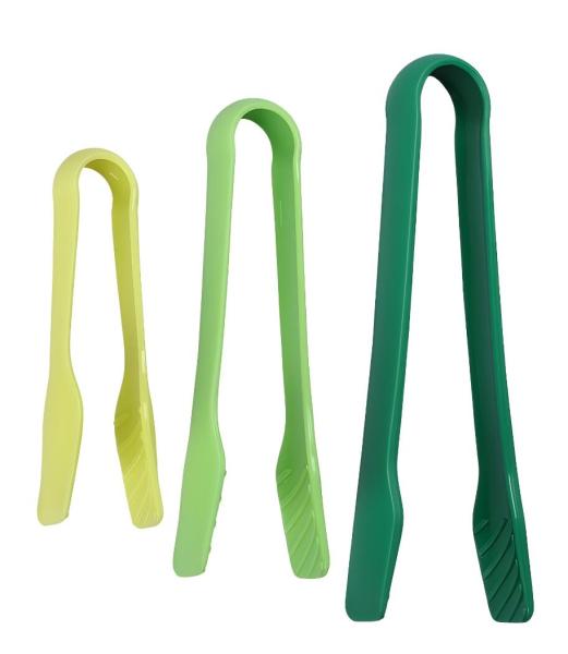 Kitchen PP Tongs   Food Tongs Non-Slip Cooking Clips BBQ Salad Tools snack tong set