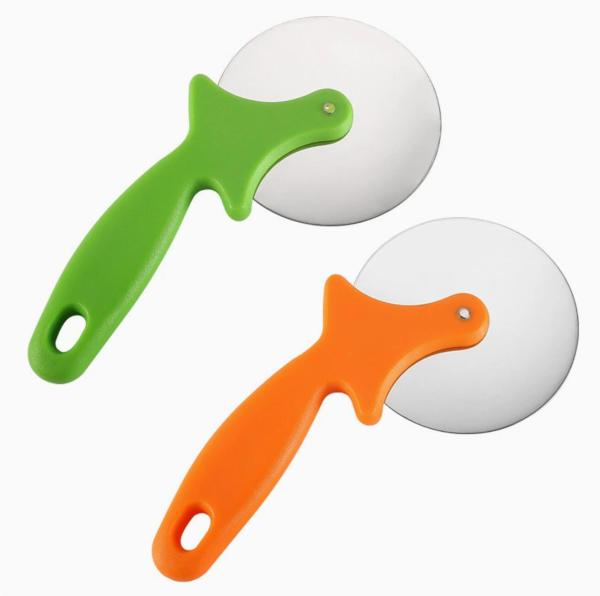 Stainless Steel Pizza Cutter Wheel Pizza Slicer Server