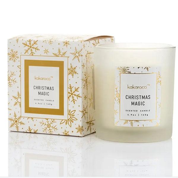 Christmas scented candles