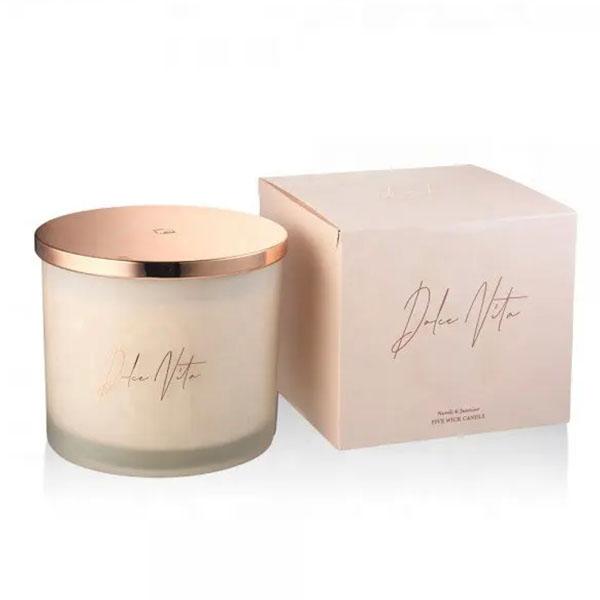 Large scented candle