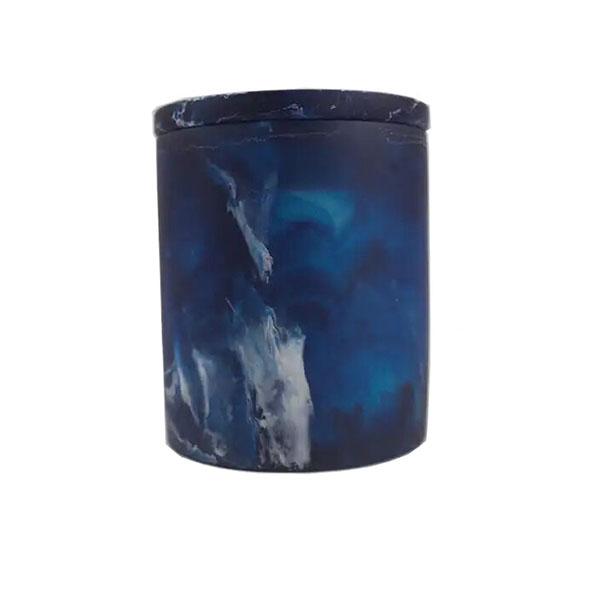 Marble scented candle