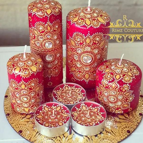 Religious activities soy candle
