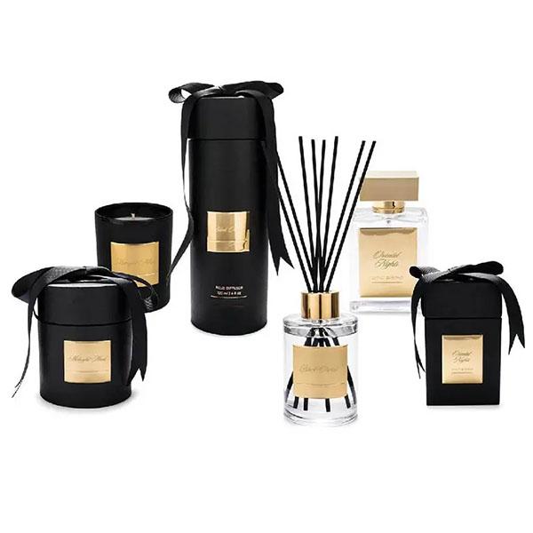 Scented candles and reed diffuser gift set