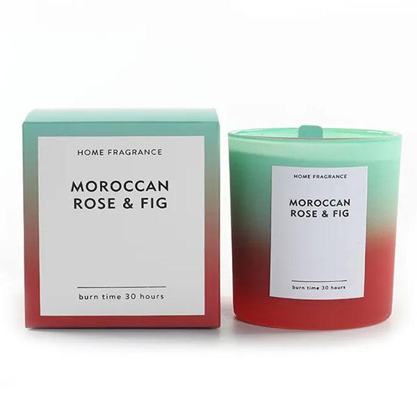 Scented soy candles
