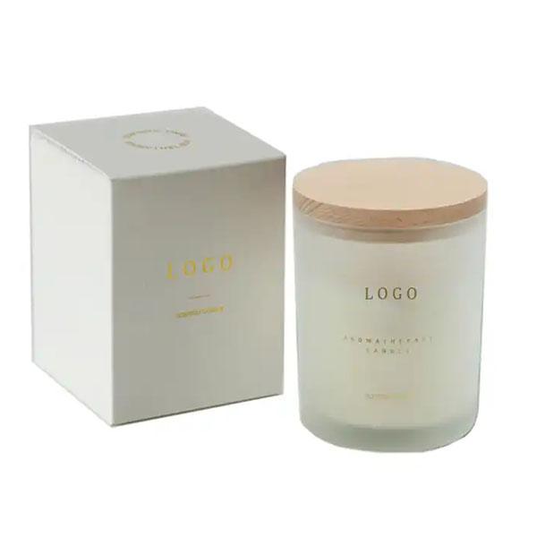 Scented soy candles