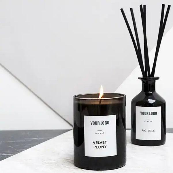 Candle and reed diffuser gift set