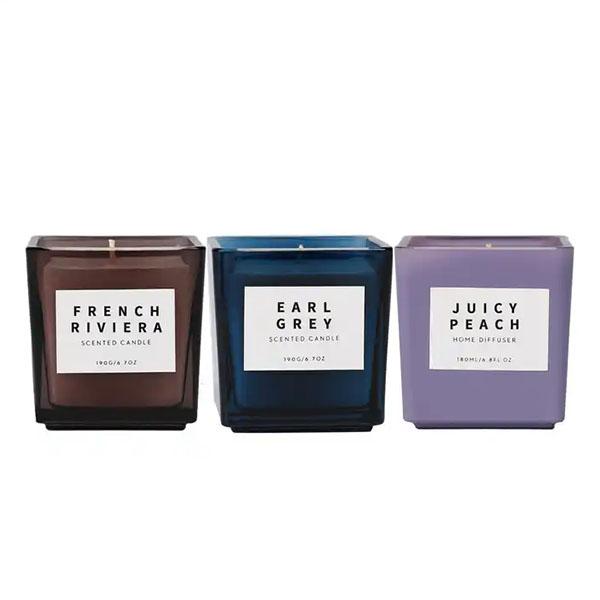 decorative scented candles