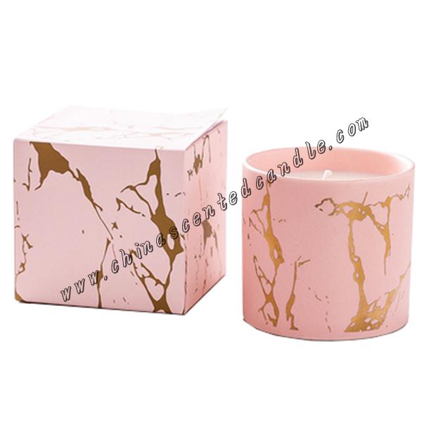 Ceramic soy candle