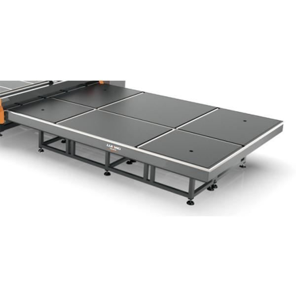 Glass Air-floated breaking table