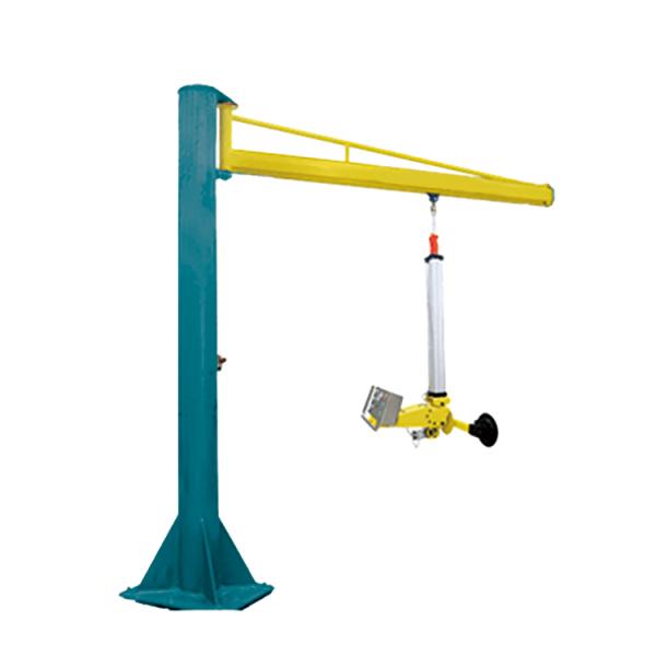 Glass Cantilever Crane