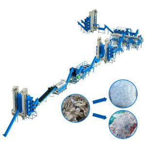 Automatic 6000kg/h Fibre Grade Plastic Recycling Equipment for Plastic Recycling Plant