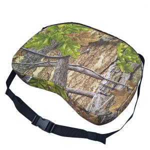 AUSCAMOTEK Portable Hunting Seat Cushion, Lightweight Waterproof Padded Cushion for Hunting, Camping, Stadium, Fishing, Outdoor Sports Woodland Green Camo