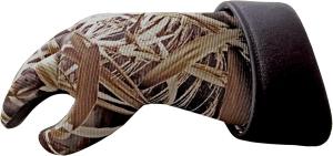 AUSCAMOTEK Waterproof Neoprene Duck Decoy Gloves - Insulated Blind Gauntlet Stay Warm and Dry in Waterfowl Hunting