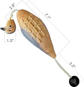 AUSCAMOTEK Morning Dove Dummy for Hunting Dog Training Dead Bird Bumper Trainer for Enhanced Retrieval Skills