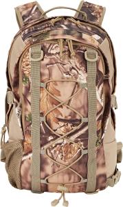 AUSCAMOTEK Camouflage Hunting Backpack with Rifle Scabbard Camo Hunter Gun-carry Pack Shotgun Case Woodland Brown
