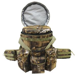 AUSCAMOTEK 360-Degree Swivial Bucket seat with cooler bag