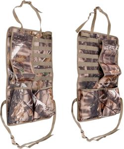AUSCAMOTEK 2 Pieces Car Seat Back Shotgun Rack Camo Gun Racks Pannel Organiser for Duck Deer Hunting