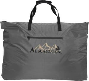 AUSCAMOTEK Scent Control Bags for Hunting Clothes and Accessories Water-Resistant 33 x24 inches Gray