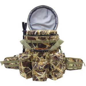 AUSCAMOTEK 360-Degree Swivial Bucket seat with cooler bag Wetland
