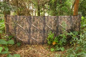 AUSCAMOTEK 300D Camo Netting for Hunting - Camouflage Netting for Blinds, Tree Stands, and Turkey Hunting