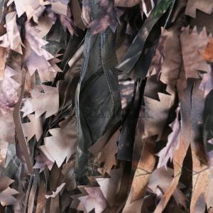 AUSCAMOTEK Ghillie Suit 3D Hybrid Camo Camouflage Lightweight Clothing Outdoor Gear Ghillie Suits Woodland Brown