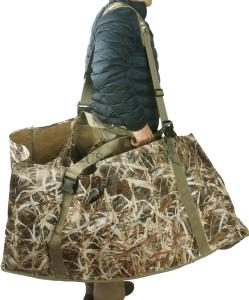 AUSCAMOTEK 12 Slot Duck Decoys Bag with Waterfowl Hunting Blind Camouflage