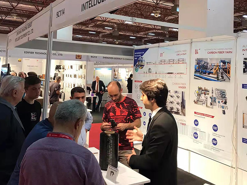 Jinggong robot participated in the 7th China(Turkey) Trade Fair