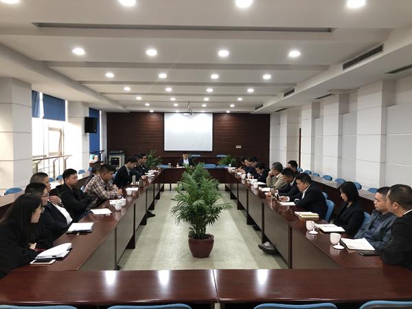Jinggong Technology Textile Machinery branch held a meeting about Sales work communication and techn