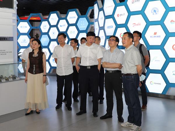 Leading Experts from Haizheng Technology Group Visited The Company for Inspection and Guidance