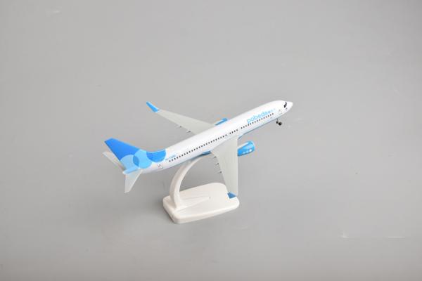 20cm 737-800 POBEDA Metal Aircraft Plane Model Gift