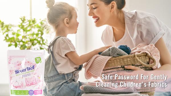 Safe Password For Gently Cleaning Children's Fabrics