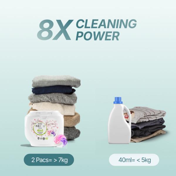 4 in 1 laundry detergent pods