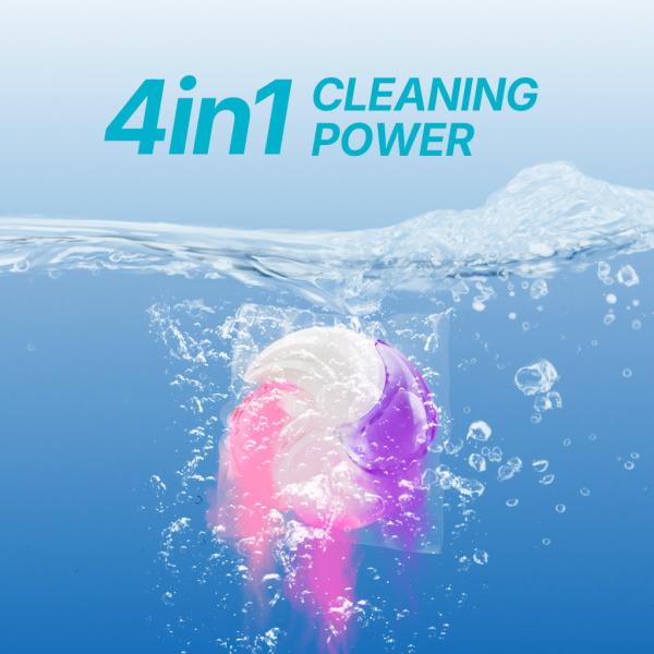 4 in 1 laundry detergent pods