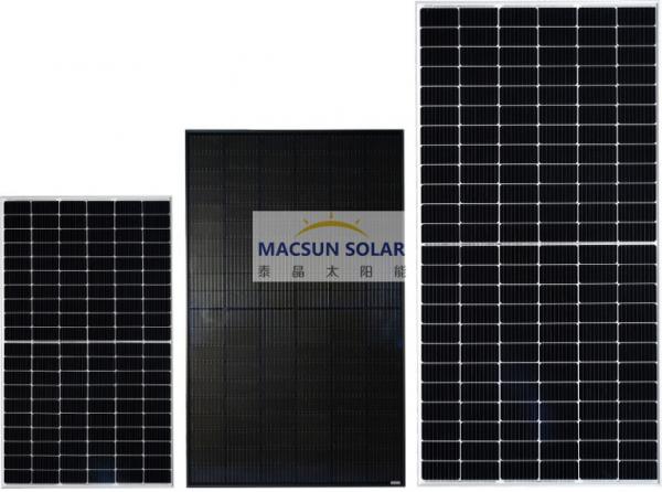 182mm 6x36 1/3 Cut High Efficiency CELL MONOFACIAL MODULES 525-550W